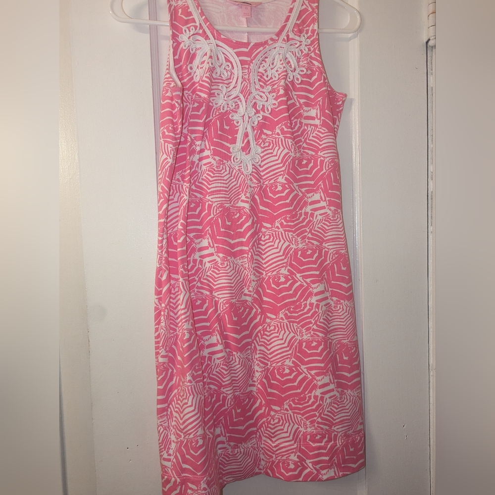 Lilly pulitzer Foster shift Hotty pink oh cabana dress